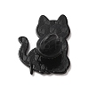 Cat Shape Enamel Pins JEWB-P039-01EB-05-2