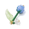 Acrylic and Handmade Lampwork Beads Pendants PALLOY-MZ01294-02-3
