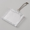Rectangle Acrylic Mini CD Box Pendant Decorations KEYC-WH20004-31-2