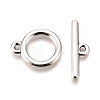 Tibetan Style Alloy Toggle Clasps PALLOY-F277-19S-RS-2