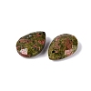 Natural Unakite Pendants G-N362-13O-2