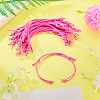 20Pcs Waxed Polyester Cord Bracelet Making AJEW-TAC00093-4