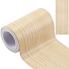 Wood Grain Pattern PVC Self-Adhesive Tapes AJEW-WH0258-957A-1