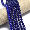 Natural Malaysia Jade Beads Strands G-L645-C01-8mm-18-3