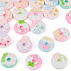 20Pcs Opaque Resin Decoden Cabochons RESI-TA0005-33-2