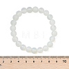 Opalite Beaded Stretch Bracelets X-BJEW-F203-01-3