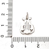 304 Stainless Steel Rhinestone Pendants RB-CBA1537-03P-3