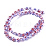 Handmade Millefiori Glass Beads Strands X-LK-R004-03N-2