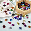 108Pcs 18 Colors Aluminum Beads FALUM-TA0001-01-6