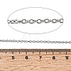 Tarnish Resistant 304 Stainless Steel Cable Chains CHS-Q001-08-100m-3