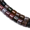 Natural Indian Agate Beads Strands G-G275-D02-10x10mm-4