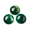 Natural Green Onyx Agate Cabochons G-E492-F-05-1