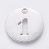 Non-Tarnish 304 Stainless Steel Pendants X-STAS-F233-01-P-1