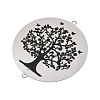 304 Stainless Steel Connector Charms SA-CBA5926-08P-02-2