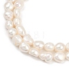 Natural Cultured Freshwater Pearl Beads Strands PEAR-P064-20K-03A-4