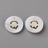 Natural Freshwater Shell Pendants SHEL-Q311-008Q-1