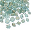 Frosted Transparent Acrylic Beads OACR-Z041-07-2
