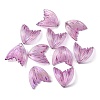 Fishtail Shape Transparent Acrylic Pendants LS-TACR-TAC0007-01D-2