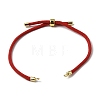 3MM Adjustable Round Nylon Braided Cord Bracelet Making FB-CBAA152-04G-25-1