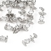 SHEGRACE Brass Micro Pave Clear Cubic Zirconia Pendants XGRQ4N482-714P-1