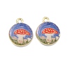 Printed Alloy Pendants PALLOY-P319-07D-01-1