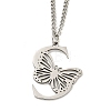 201 Stainless Steel Necklaces NJEW-Q336-01S-P-3