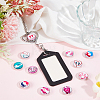 DIY Interchangeable Dome Office Lanyard ID Badge Holder Necklace Making Kit DIY-SC0021-97D-4