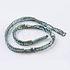 Vacuum Plating Electroplate Non-magnetic Synthetic Hematite Beads Strands G-F534-D01-2
