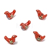 5Pcs Handmade Printed Porcelain Beads PORC-YW0001-27D-1