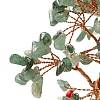 Christmas Natural Green Aventurine Chips Tree Decorations DJEW-K028-01E-4