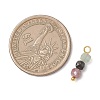 Natural Colorful Tourmaline Pendants PALLOY-JF04795-2