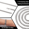 Yilisi DIY Chain Bracelet Necklace Making Kit STAS-YS0001-01-4