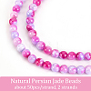 2 Strands Natural Persian Jade Beads Strands G-DC0001-09-4