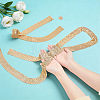 2Pcs Sparkle Aluminum Sequins Neckties for Women NJEW-HY0002-21A-3