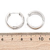 Brass Hoop Earrings EJEW-Q015-21A-P-5