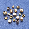 Craftdady 90Pcs 9 Style Brass Spacer Beads KK-CD0001-16G-14
