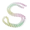 Baking Paint Transparent Glass Beads X1-DGLA-M001-10mm-01-4