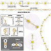 Daisy Flower Chain Bracelet & Necklace & Tassel Earrings & Eyeglass Chains Making Kit DIY-SC0021-73-2