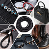 5M Braided Leather Cord with Core WL-BBC0001-01B-02-5