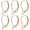100Pcs 316L Surgical Stainless Steel Leverback Earring Findings STAS-BBC0010-91-1