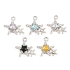Alloy & Rhinestone Pendants FIND-G114-04P-1