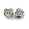 Mother's Day Rack Plating Alloy European Beads FIND-B034-31AS-2