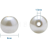 Eco-Friendly Dyed Glass Pearl Round Beads HY-BC0001-8mm-RB011-3