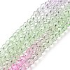 Transparent Glass Beads Strands GLAA-L045-01B-03-2
