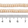 Natural Fossil Beads Strands G-K343-C24-01-4