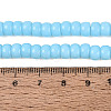 Opaque Glass Beads Strands GLAA-NH0002-B01-C09-4