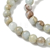 Natural Shoushan Stone Beads Strands G-B155-A01-4mm-4