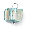 Natural Freshwater Shell Charms PALLOY-JF01352-01-2
