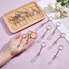 20Pcs Glass Bottle Keychain KEYC-UN00025-4