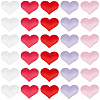 500Pcs 5 Colors Polyester Sponge Heart Shaped Confetti for Party Decoration DIY-CY0003-21A-7